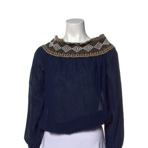 Bateau Neckline Top